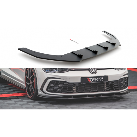 MAXTON Sport Durabilité Lame Du Pare-Chocs Avant Volkswagen Golf 8 GTI / R-Line