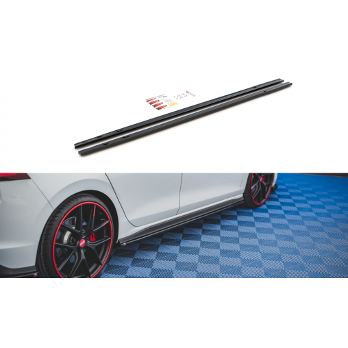MAXTON Rajouts Des Bas De Caisse Volkswagen Golf 8 GTI / GTI Clubsport / R-Line