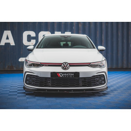 MAXTON Lame Du Pare-Chocs Avant V.1 Volkswagen Golf 8 GTI / R-Line MAXTON Lame Du Pare-Chocs Avant V.1 Volkswagen Golf 8 GTI / R-Line