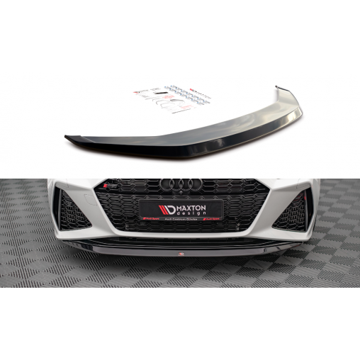MAXTON Lame Du Pare-Chocs Avant V.3 Audi RS6 C8 / RS7 C8 MAXTON Lame Du Pare-Chocs Avant V.3 Audi RS6 C8 / RS7 C8