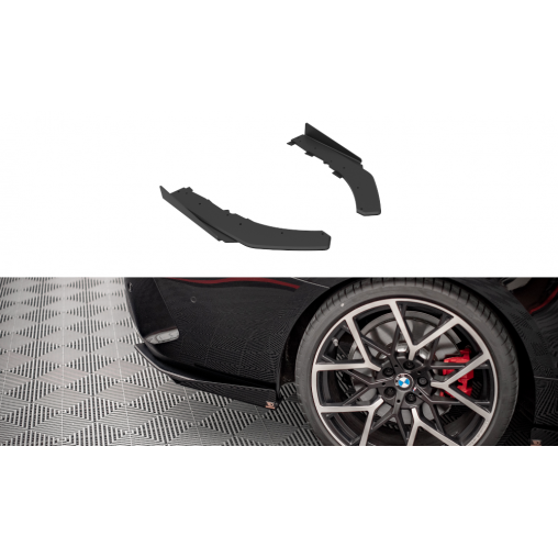 MAXTON Street Pro Lame Du Pare Chocs Arriere + Flaps BMW 4 M-Pack G22 MAXTON Street Pro Lame Du Pare Chocs Arriere + Flaps BMW 4 M-Pack G22