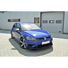 MAXTON Lame Du Pare-Chocs Avant V.2 VW Golf 7 R / R-Line Facelift
