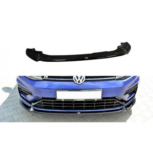 MAXTON Lame Du Pare-Chocs Avant V.3 VW Golf 7 R / R-Line Facelift MAXTON Lame Du Pare-Chocs Avant V.3 VW Golf 7 R / R-Line Facelift