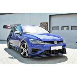 MAXTON Lame Du Pare-Chocs Avant V.3 VW Golf 7 R / R-Line Facelift MAXTON Lame Du Pare-Chocs Avant V.3 VW Golf 7 R / R-Line Facelift