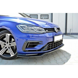 MAXTON Lame Du Pare-Chocs Avant V.3 VW Golf 7 R / R-Line Facelift MAXTON Lame Du Pare-Chocs Avant V.3 VW Golf 7 R / R-Line Facelift