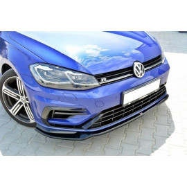 MAXTON Lame Du Pare-Chocs Avant V.3 VW Golf 7 R / R-Line Facelift MAXTON Lame Du Pare-Chocs Avant V.3 VW Golf 7 R / R-Line Facelift