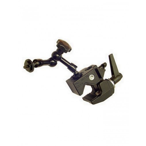 Fixation Articulée Bras Pro pour Arceau 19cm Vidéo Embarquée