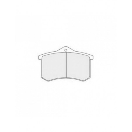 Plaquettes de frein CL Brakes (Carbone Lorraine) RC6 arrière Volkswagen Golf2 GTi / G60 Renault Clio R3Aces