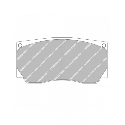 Plaquettes de frein Ferodo DS3000 avant Mitsubishi Evo 9