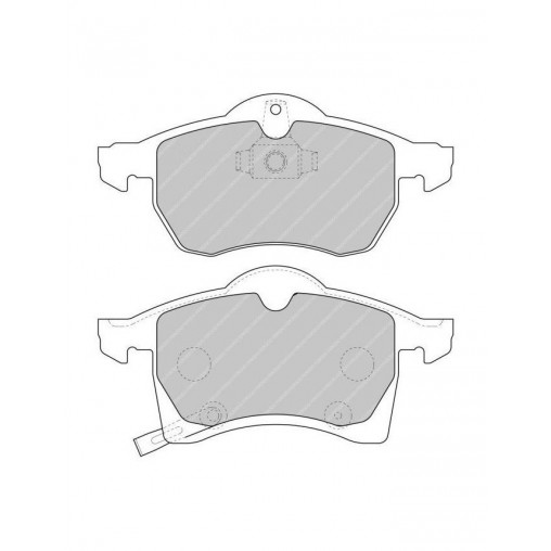 Plaquettes de Frein Ferodo DS2500 Avant Opel Zafira