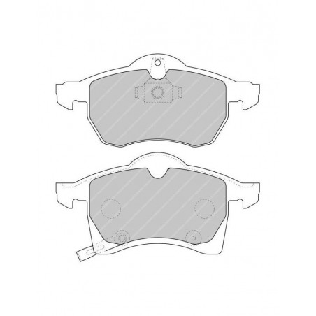 Plaquettes de Frein Ferodo DS2500 Avant Opel Zafira