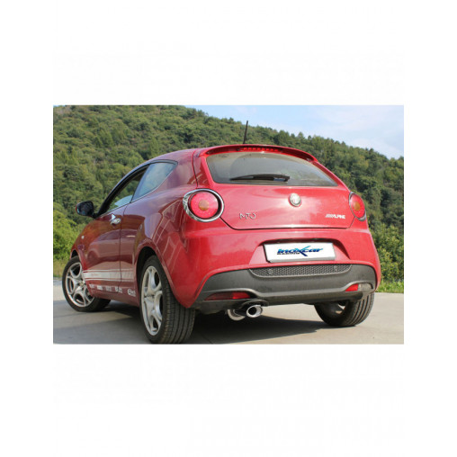 Tube central avec silencieux Inoxcar Alfa Romeo Mito 1,4i 2008-2012