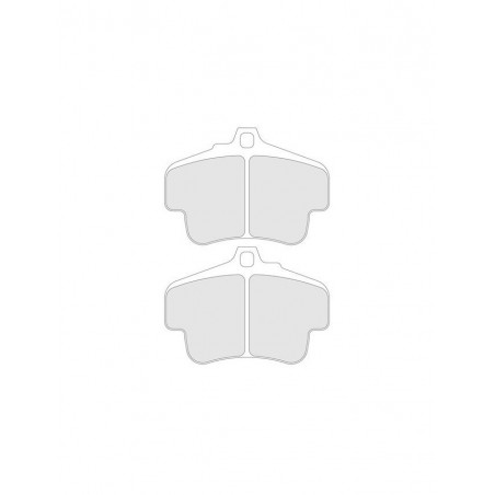 Plaquettes de Frein CL Brakes RC6 Avant Porsche997 Carrera 2/4