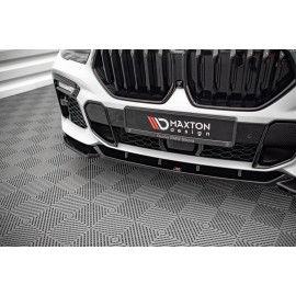 MAXTON Lame Du Pare-Chocs Avant V.1 BMW X6 M-Pack G06 MAXTON Lame Du Pare-Chocs Avant V.1 BMW X6 M-Pack G06