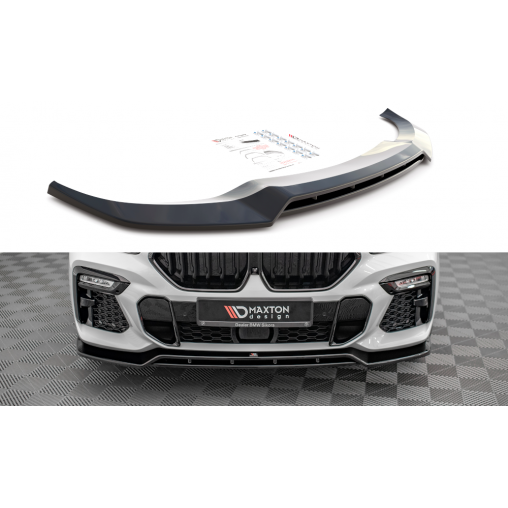 MAXTON Lame Du Pare-Chocs Avant V.2 BMW X6 M-Pack G06 MAXTON Lame Du Pare-Chocs Avant V.2 BMW X6 M-Pack G06
