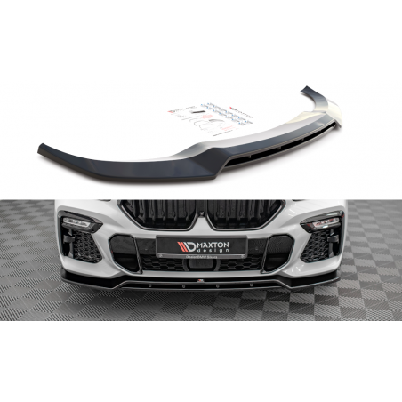 MAXTON Lame Du Pare-Chocs Avant V.2 BMW X6 M-Pack G06
