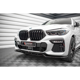 MAXTON Lame Du Pare-Chocs Avant V.2 BMW X6 M-Pack G06 MAXTON Lame Du Pare-Chocs Avant V.2 BMW X6 M-Pack G06