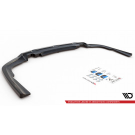 MAXTON Central Arriere Splitter (avec une barre verticale) BMW X6 M-Pack G06 MAXTON Central Arriere Splitter (avec une barre verticale) BMW X6 M-Pack G06