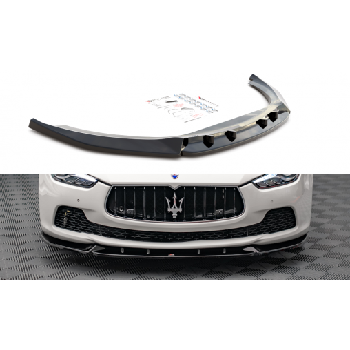 MAXTON Lame Du Pare-Chocs Avant V.2 Maserati Ghibli Mk3 MAXTON Lame Du Pare-Chocs Avant V.2 Maserati Ghibli Mk3