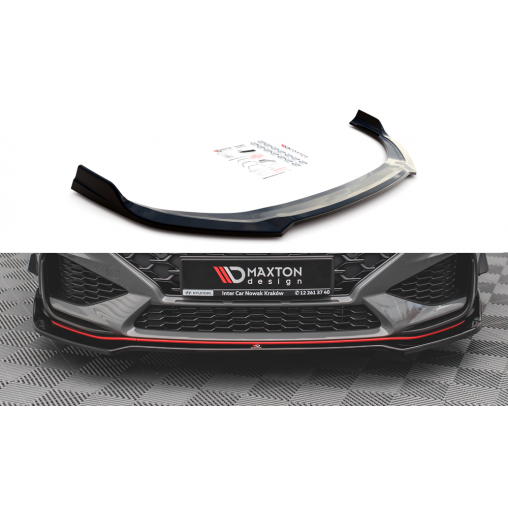 MAXTON Lame Du Pare-Chocs Avant V.3 Hyundai I30 N Hatchback/Fastback Mk3 Facelift MAXTON Lame Du Pare-Chocs Avant V.3 Hyundai I30 N Hatchback/Fastback Mk3 Facelift