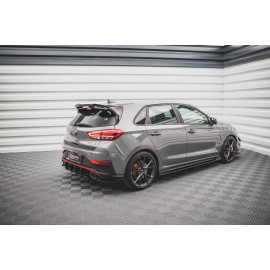 MAXTON Lames De Pare-Chocs Arrière Latérales V.3 Hyundai I30 N Hatchback Mk3 Facelift MAXTON Lames De Pare-Chocs Arrière Latérales V.3 Hyundai I30 N Hatchback Mk3 Facelift