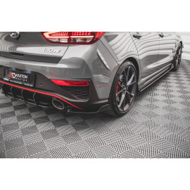 MAXTON Lames De Pare-Chocs Arrière Latérales V.3 Hyundai I30 N Hatchback Mk3 Facelift MAXTON Lames De Pare-Chocs Arrière Latérales V.3 Hyundai I30 N Hatchback Mk3 Facelift