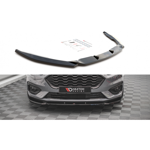 MAXTON Lame Du Pare-Chocs Avant V.2 Ford Mondeo ST-Line Mk5 Facelift MAXTON Lame Du Pare-Chocs Avant V.2 Ford Mondeo ST-Line Mk5 Facelift