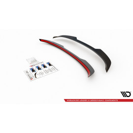 MAXTON Spoiler Cap Ford Fiesta ST Mk7 Black and White Edition FL