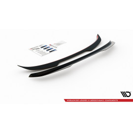 MAXTON Spoiler Cap Ford Fiesta ST Mk7 Black and White Edition FL