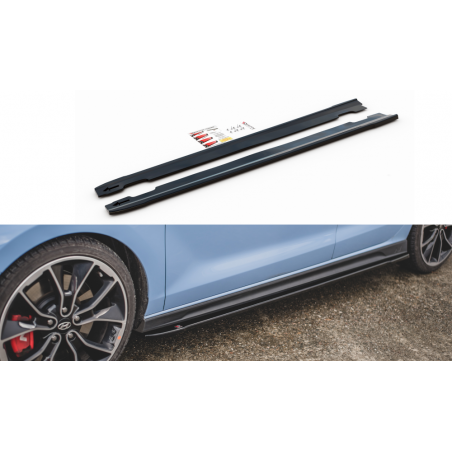 MAXTON Rajouts Des Bas De Caisse V.4 Hyundai I30 N Mk3 / Mk3 FL Hatchback/ Fastback