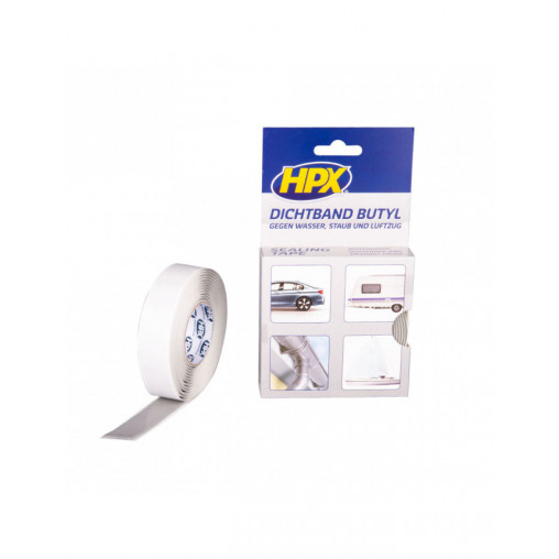 Ruban d'étanchéité HPX butyle gris 20mm x 3m