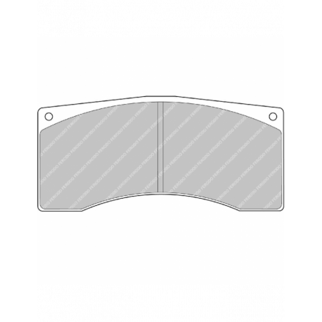 Plaquettes de frein Ferodo DS1.08 avant pour CITROEN DS3 1.6 THP 155 01.13 - étrier ALCON