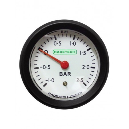 Pression Turbo -1 / +2.5 Bars Blanc Racetech