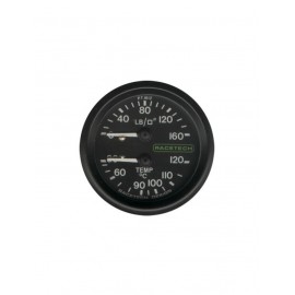 Compteur de vitesse VDO SingleViu™ Diamètre 80 Fond Noir 200KM/H
