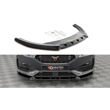 MAXTON Lame Du Pare-Chocs Avant V.1 Cupra Leon