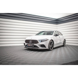 MAXTON Lame Du Pare-Chocs Avant V.4 Mercedes A35 AMG / AMG-Line W177 MAXTON Lame Du Pare-Chocs Avant V.4 Mercedes A35 AMG / AMG-Line W177