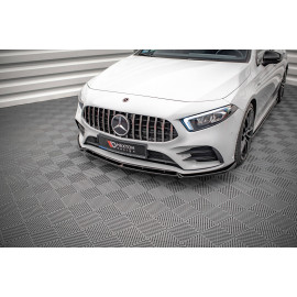 MAXTON Lame Du Pare-Chocs Avant V.4 Mercedes A35 AMG / AMG-Line W177 MAXTON Lame Du Pare-Chocs Avant V.4 Mercedes A35 AMG / AMG-Line W177
