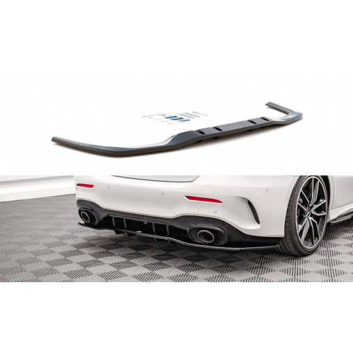 MAXTON Central Arriere Splitter (avec une barre verticale) V.1 Mercedes A 35 AMG Sedan V177 MAXTON Central Arriere Splitter (avec une barre verticale) V.1 Mercedes A 35 AMG Sedan V177