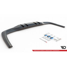 MAXTON Central Arriere Splitter (avec une barre verticale) V.1 Mercedes A 35 AMG Sedan V177 MAXTON Central Arriere Splitter (avec une barre verticale) V.1 Mercedes A 35 AMG Sedan V177