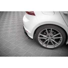 MAXTON Lames De Pare-Chocs Arrière Latérales V.4 Volkswagen Golf R Mk7