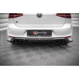MAXTON Lames De Pare-Chocs Arrière Latérales V.4 Volkswagen Golf R Mk7