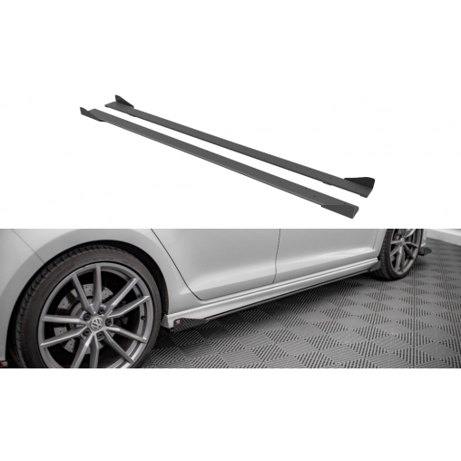 MAXTON Street Pro Rajouts Des Bas De Caisse + Flaps Volkswagen Golf R Mk7 MAXTON Street Pro Rajouts Des Bas De Caisse + Flaps Volkswagen Golf R Mk7