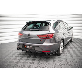 MAXTON Lames De Pare-Chocs Arrière Latérales V.2 Seat Leon FR Sportstourer Mk3 MAXTON Lames De Pare-Chocs Arrière Latérales V.2 Seat Leon FR Sportstourer Mk3