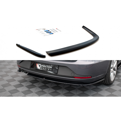 MAXTON Lames De Pare-Chocs Arrière Latérales V.1 Seat Leon FR Sportstourer Mk3