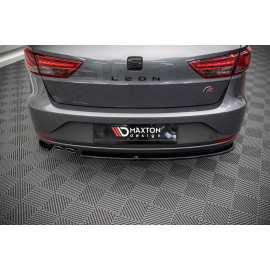MAXTON Lames De Pare-Chocs Arrière Latérales V.1 Seat Leon FR Sportstourer Mk3