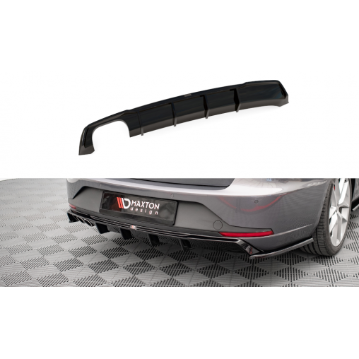 MAXTON Diffuseur Arrière Complet Seat Leon FR Sportstourer Mk3 MAXTON Diffuseur Arrière Complet Seat Leon FR Sportstourer Mk3