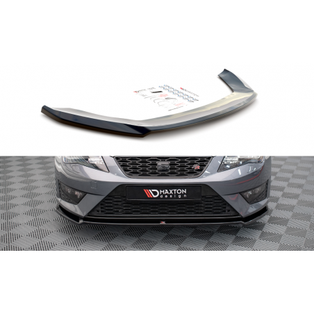 MAXTON Lame Du Pare-Chocs Avant V.2 Seat Leon FR / Cupra Mk3