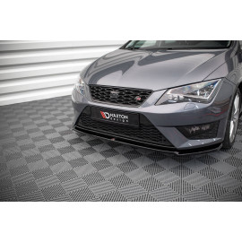 MAXTON Lame Du Pare-Chocs Avant V.2 Seat Leon FR / Cupra Mk3 MAXTON Lame Du Pare-Chocs Avant V.2 Seat Leon FR / Cupra Mk3