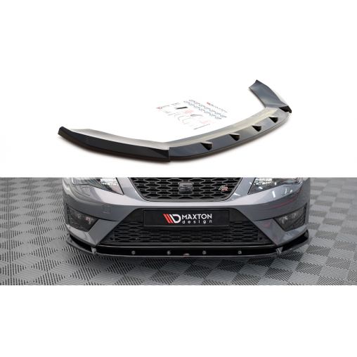 MAXTON Lame Du Pare-Chocs Avant V.1 Seat Leon FR / Cupra Mk3 MAXTON Lame Du Pare-Chocs Avant V.1 Seat Leon FR / Cupra Mk3