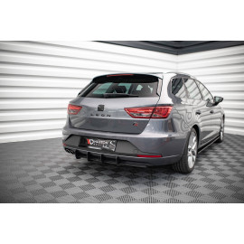 MAXTON Street Pro Central Diffuseur Arriere Seat Leon FR Sportstourer Mk3 MAXTON Street Pro Central Diffuseur Arriere Seat Leon FR Sportstourer Mk3